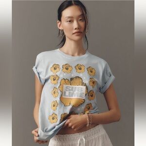 Anthropologie Letluv Sublime Graphic Tee